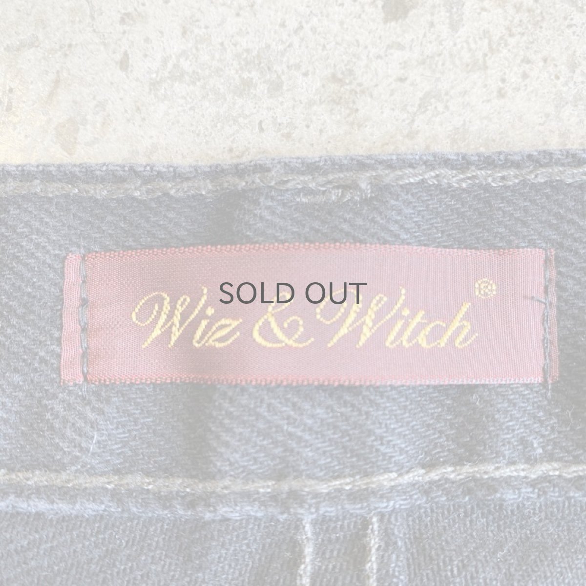 画像9: 【Wiz&Witch】 "DIRTY BEAUTIFUL" SIDE LINE DENIM PANTS / W29 (9)