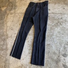 画像3: 【Wiz&Witch】 "DIRTY BEAUTIFUL" SIDE LINE DENIM PANTS / W29 (3)