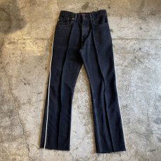 画像1: 【Wiz&Witch】 "DIRTY BEAUTIFUL" SIDE LINE DENIM PANTS / W29 (1)