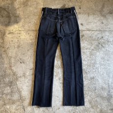 画像2: 【Wiz&Witch】 "DIRTY BEAUTIFUL" SIDE LINE DENIM PANTS / W29 (2)