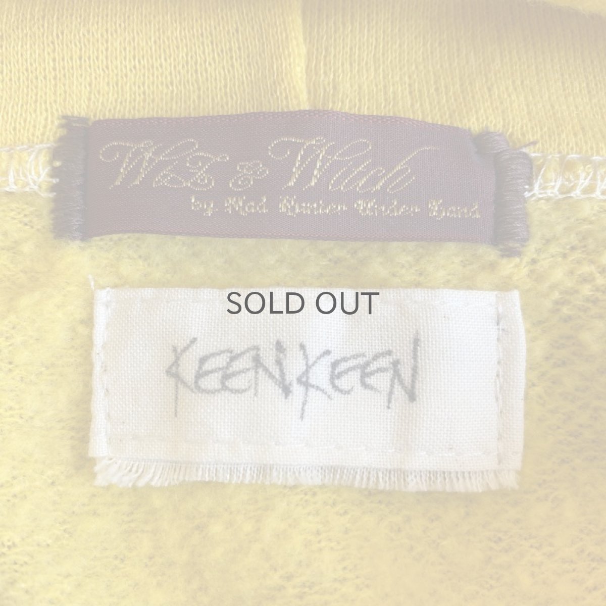 画像9: 【Wiz&Witch×KEEN KEEN】"MOCO" OLD ZIP UP SWEAT / OS (9)