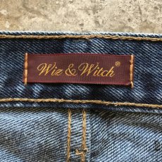 画像11: 【Wiz&Witch】"UNITED" DENIM × KNIT JEANS / W28 (11)