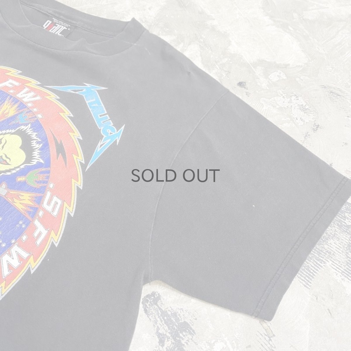 画像4: 90's METALLICA "S.F.W" TEE / Mens L / MADE IN USA (4)