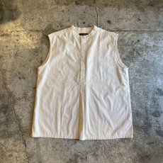 画像1: 【Wiz&Witch】"GYPSY" EURO HENLEY N/S SHIRT / WHITE / Ladies L (1)