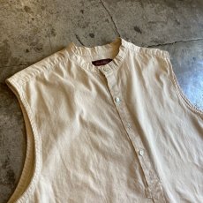 画像4: 【Wiz&Witch】"GYPSY" EURO HENLEY N/S SHIRT / WHITE / Ladies L (4)