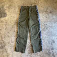 画像1: 【Wiz&Witch】"UNITED" DENIM SIDE LINE MILITARY PANTS / W29 (1)