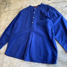 画像3: 【Wiz&Witch】"GYPSY" EURO HENLEY L/S SHIRT / NAVY / Ladies L (3)