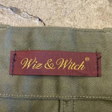 画像9: 【Wiz&Witch】"UNITED" DENIM SIDE LINE MILITARY PANTS / W29 (9)