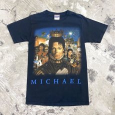 画像1: "MICHAEL JACKSON" PRINTED TEE / Mens S (1)