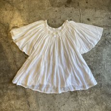 画像1: OLD DESIGN FLARE BLOUSE / Ladies M (1)