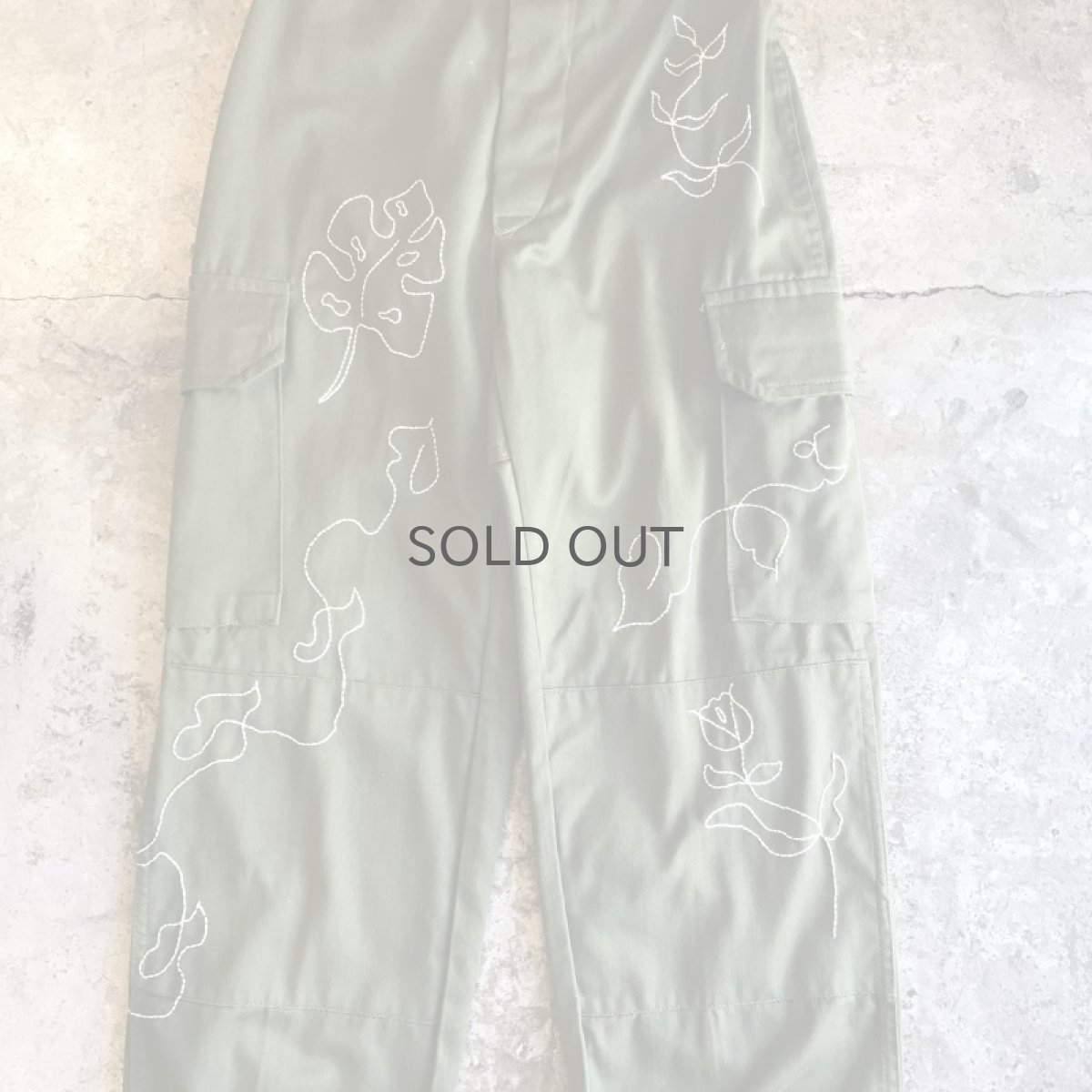 画像6: 【Wiz&Witch】"MOCO" VINTAGE MILITARY PANTS / W28 (6)