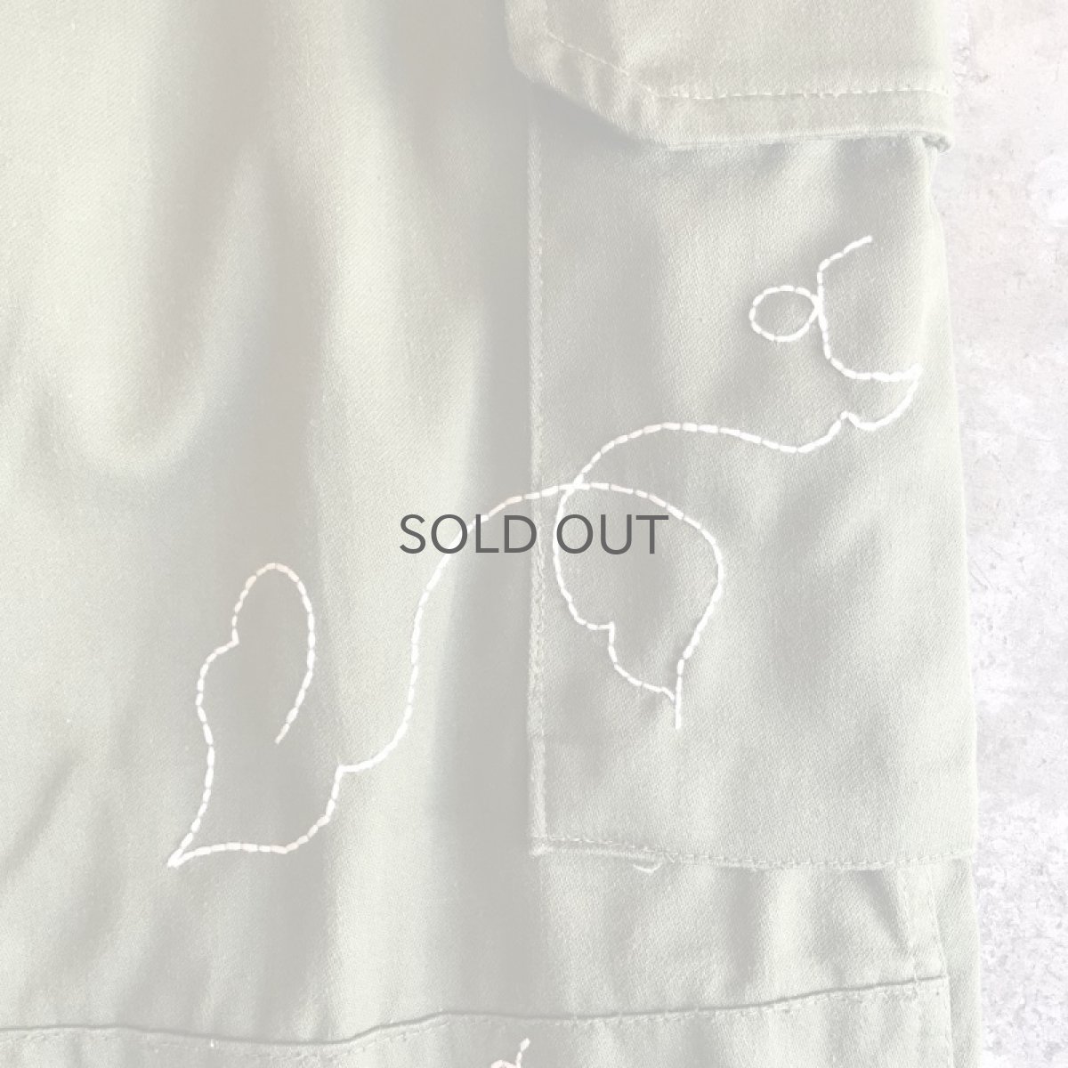 画像8: 【Wiz&Witch】"MOCO" VINTAGE MILITARY PANTS / W28 (8)