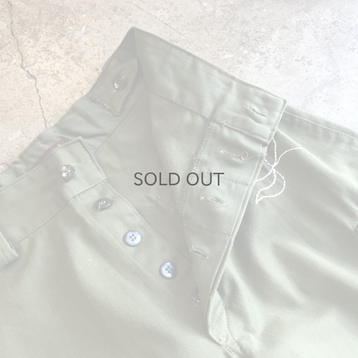 画像12: 【Wiz&Witch】"MOCO" VINTAGE MILITARY PANTS / W28 (12)