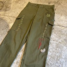 画像4: 【Wiz&Witch×KEEN KEEN】"MOCO" VINTAGE MILITARY PANTS / W30 (4)