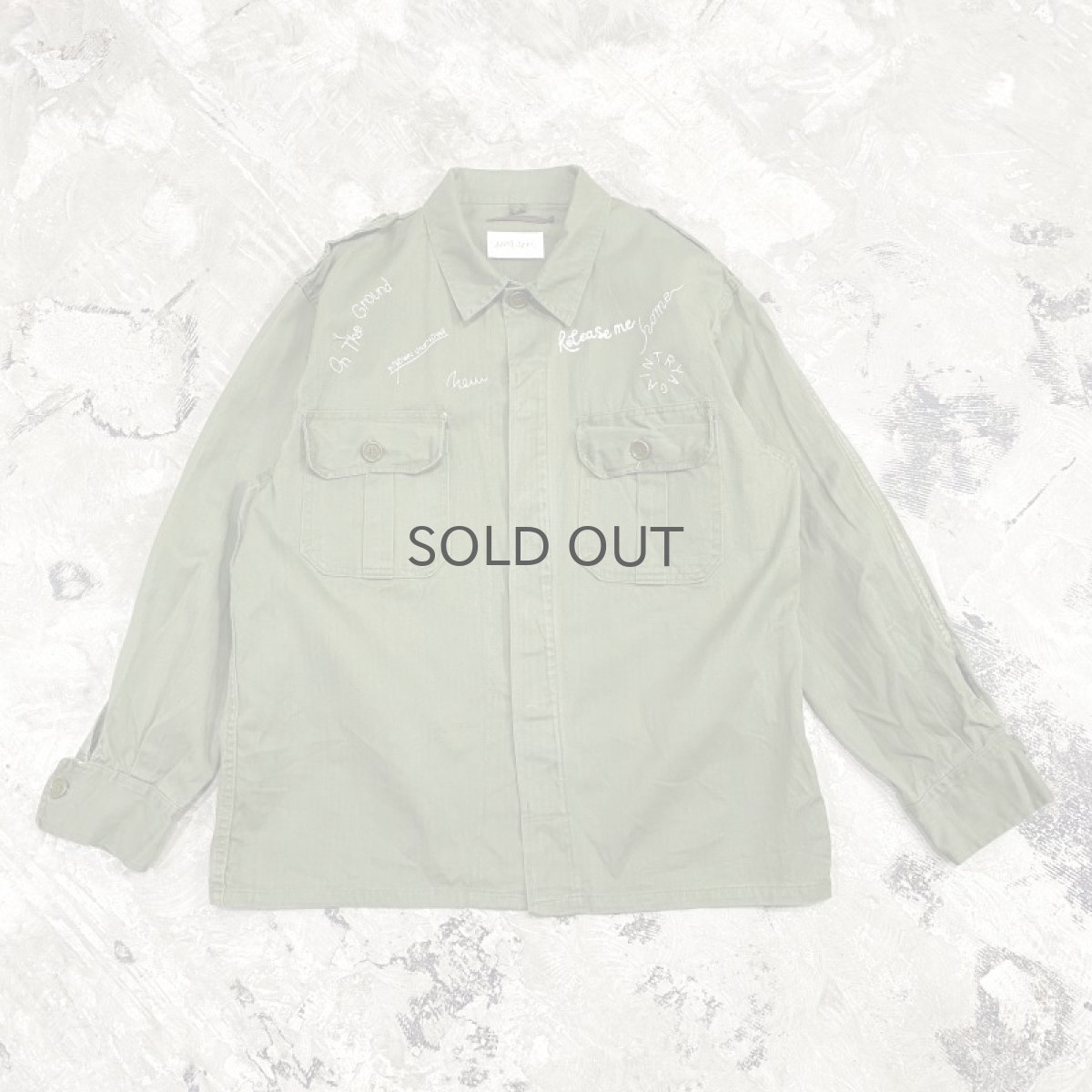 画像1: 【Wiz&Witch×KEEN KEEN】"MOCO" VINTAGE MILITARY SHIRT JACKET / OS (1)