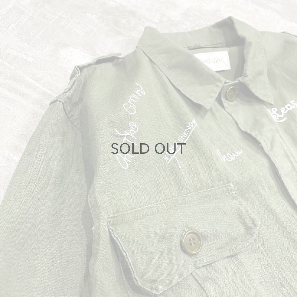 画像3: 【Wiz&Witch×KEEN KEEN】"MOCO" VINTAGE MILITARY SHIRT JACKET / OS (3)