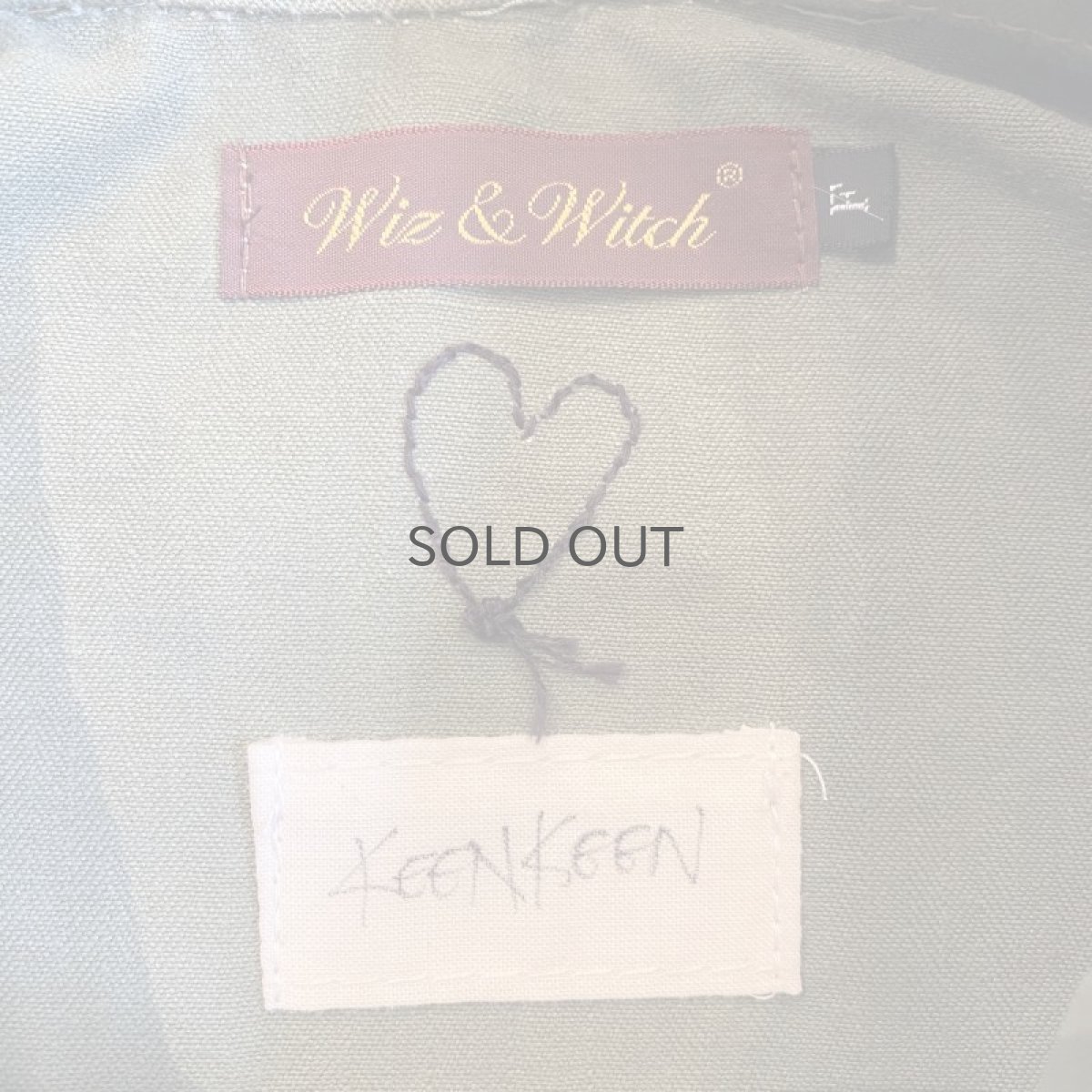 画像10: 【Wiz&Witch×KEEN KEEN】"MOCO" VINTAGE MILITARY SHIRT JACKET / OS (10)