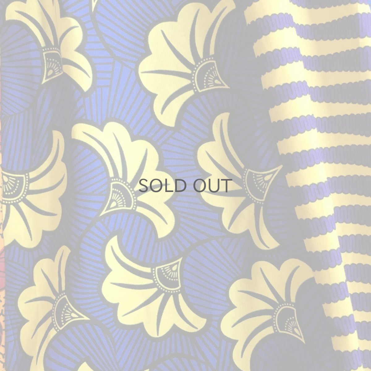 画像8: 【Wiz&Witch】AFRICAN BATIK MULTI MAXI SKIRT (B) / FREE  (8)