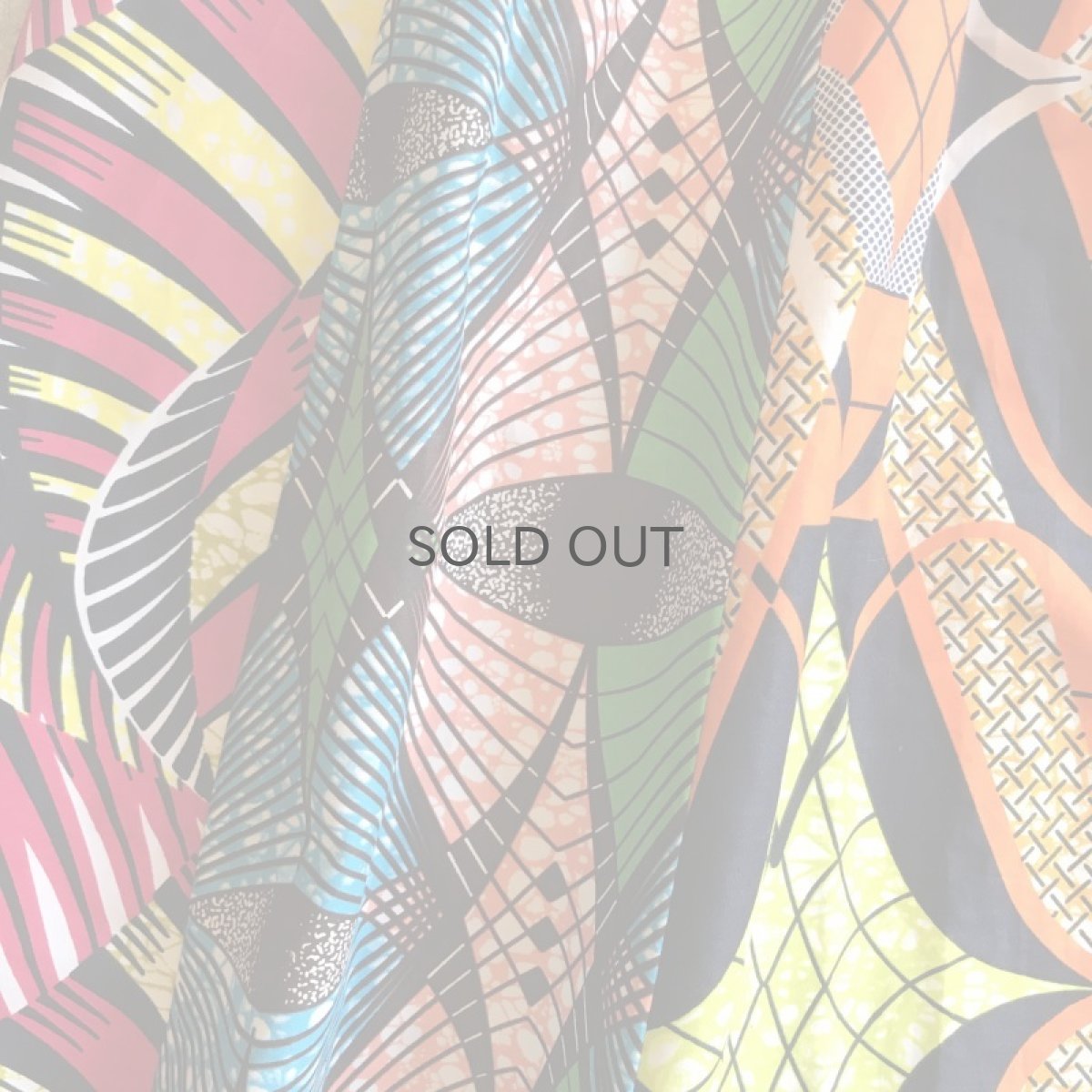 画像10: 【Wiz&Witch】AFRICAN BATIK MULTI MAXI SKIRT (A) / FREE  (10)