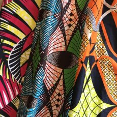 画像10: 【Wiz&Witch】AFRICAN BATIK MULTI MAXI SKIRT (A) / FREE  (10)