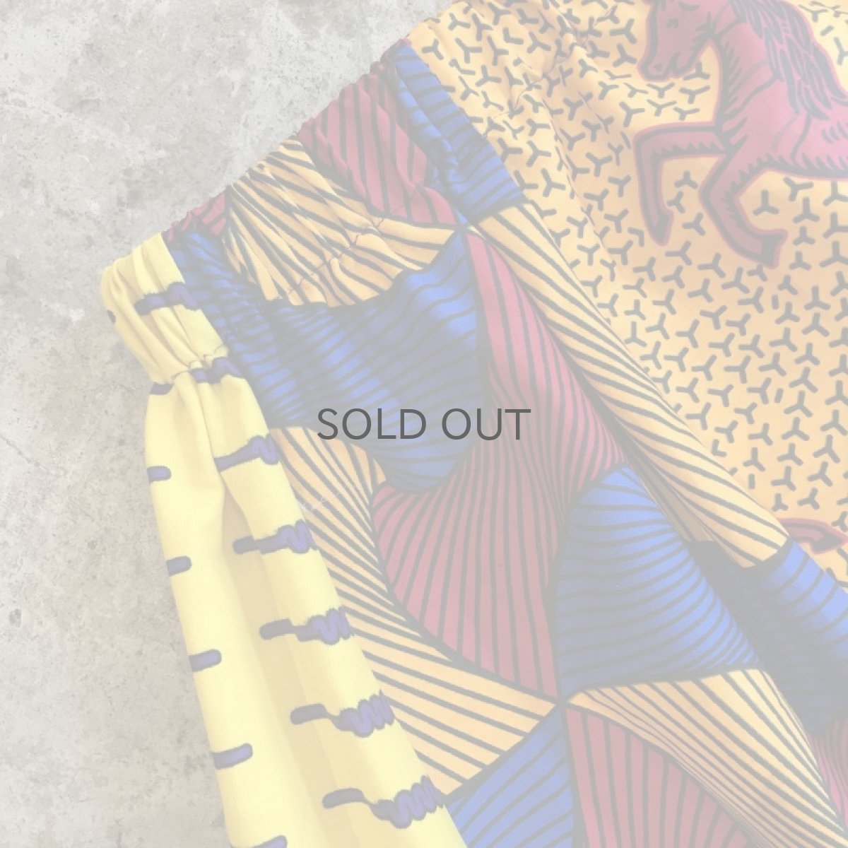 画像5: 【Wiz&Witch】AFRICAN BATIK MULTI MAXI SKIRT (B) / FREE  (5)