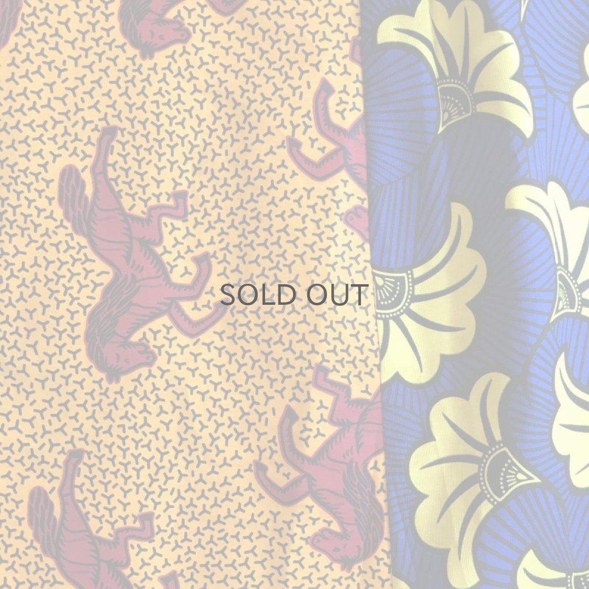 画像7: 【Wiz&Witch】AFRICAN BATIK MULTI MAXI SKIRT (B) / FREE  (7)