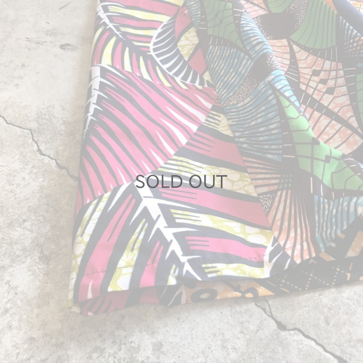 画像3: 【Wiz&Witch】AFRICAN BATIK MULTI MAXI SKIRT (A) / FREE  (3)