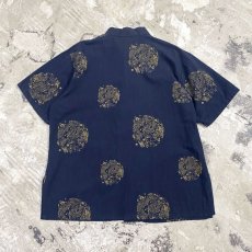 画像2: DRAGON PATTERN CHINA S/S SHIRT / Mens L (2)