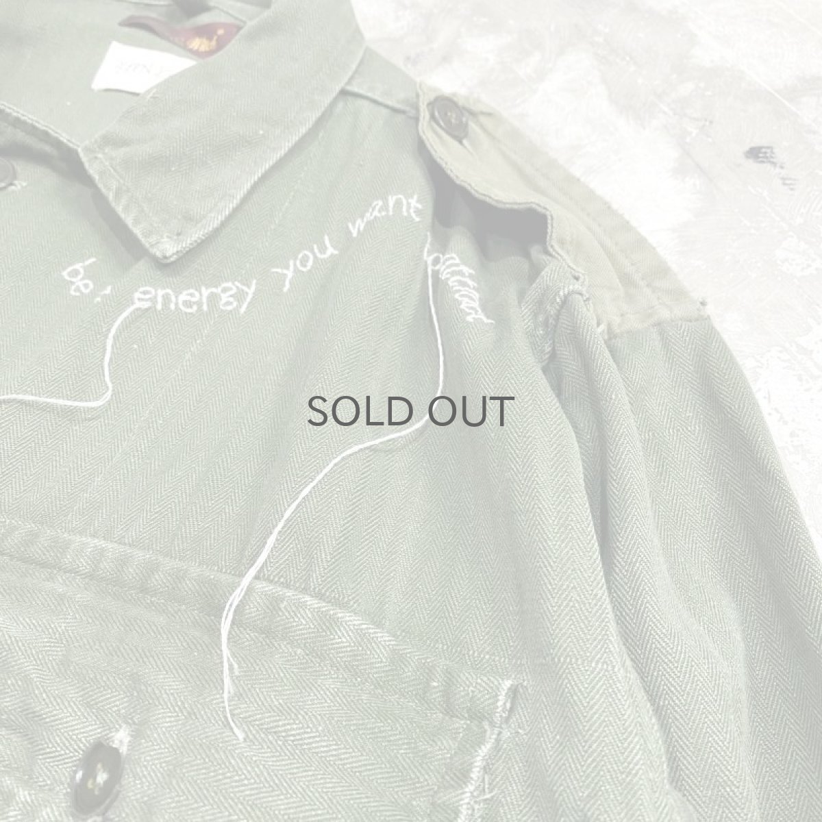 画像4: 【Wiz&Witch×KEEN KEEN】"MOCO" VINTAGE MILITARY SHIRT JACKET / OS (4)