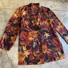 画像4: FLORAL PATTERN SEE THROUGH JACKET / Ladies M (4)