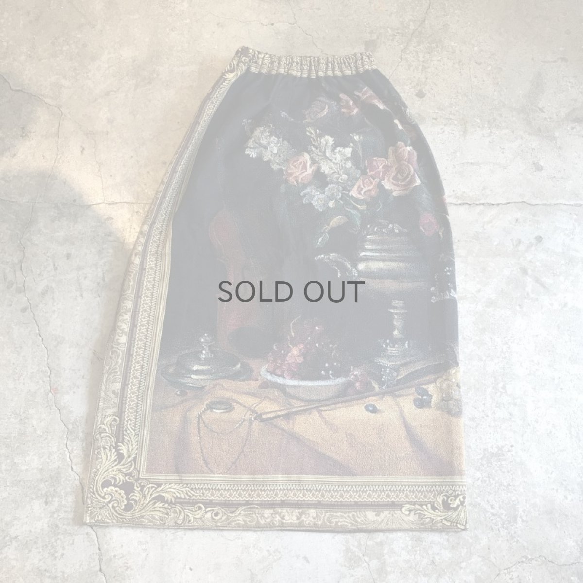 画像2: 【Wiz&Witch】OLD RUG LONG SKIRT / FREE (2)