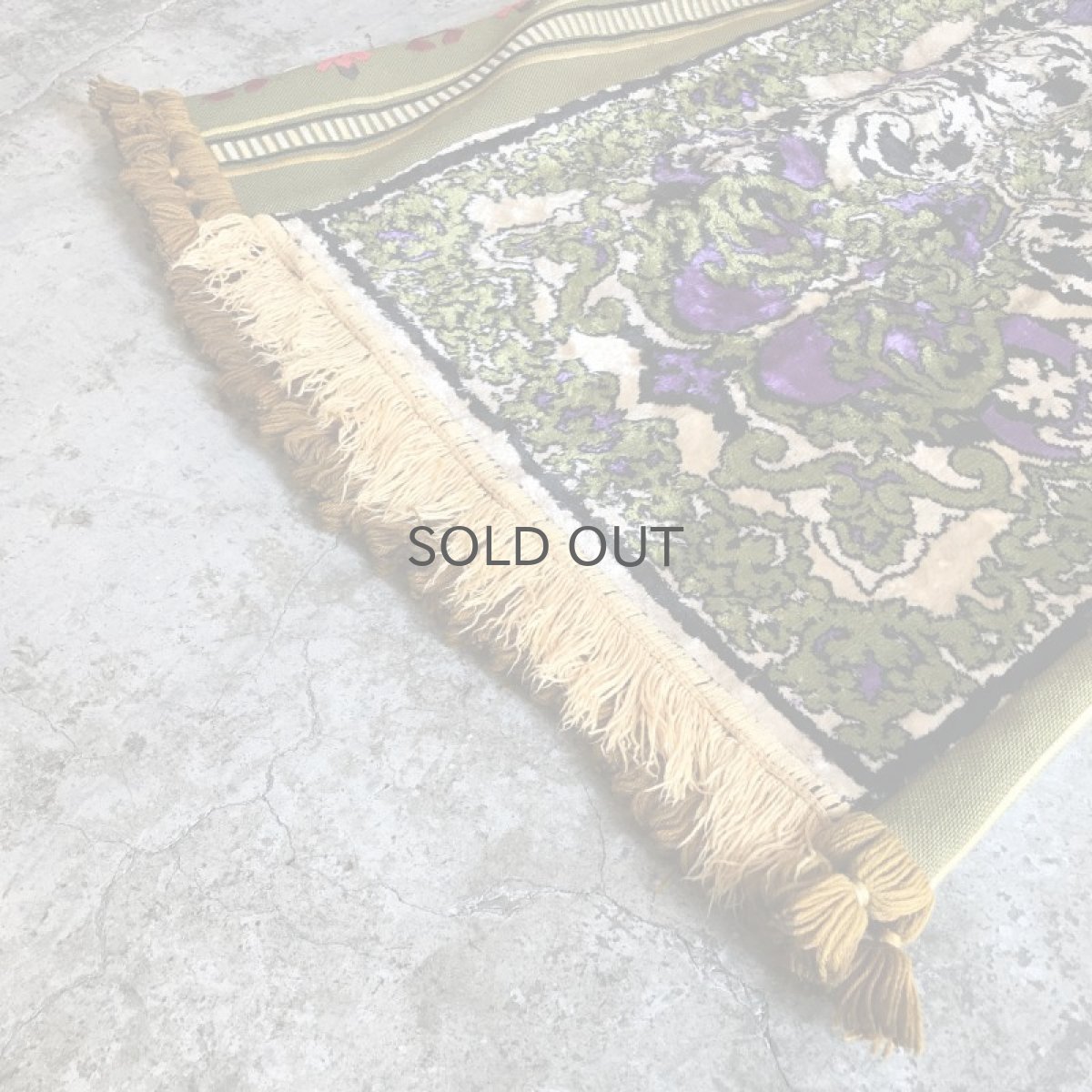 画像4: 【Wiz&Witch】"UNITED" VINTAGE RUG LONG SKIRT / FREE (4)