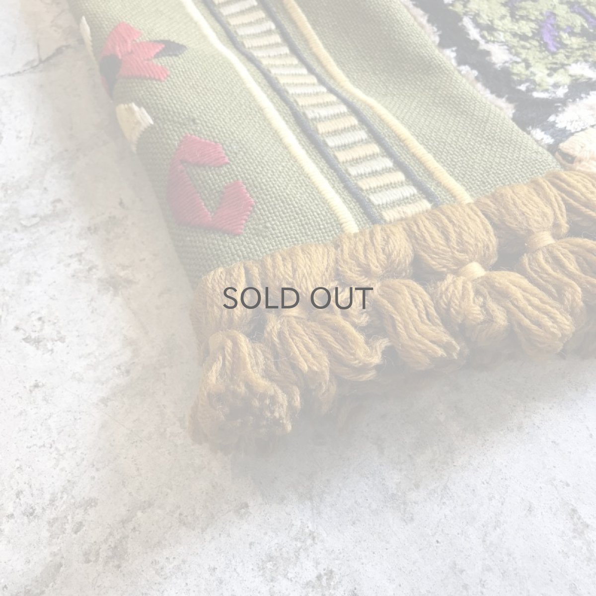 画像3: 【Wiz&Witch】"UNITED" VINTAGE RUG LONG SKIRT / FREE (3)