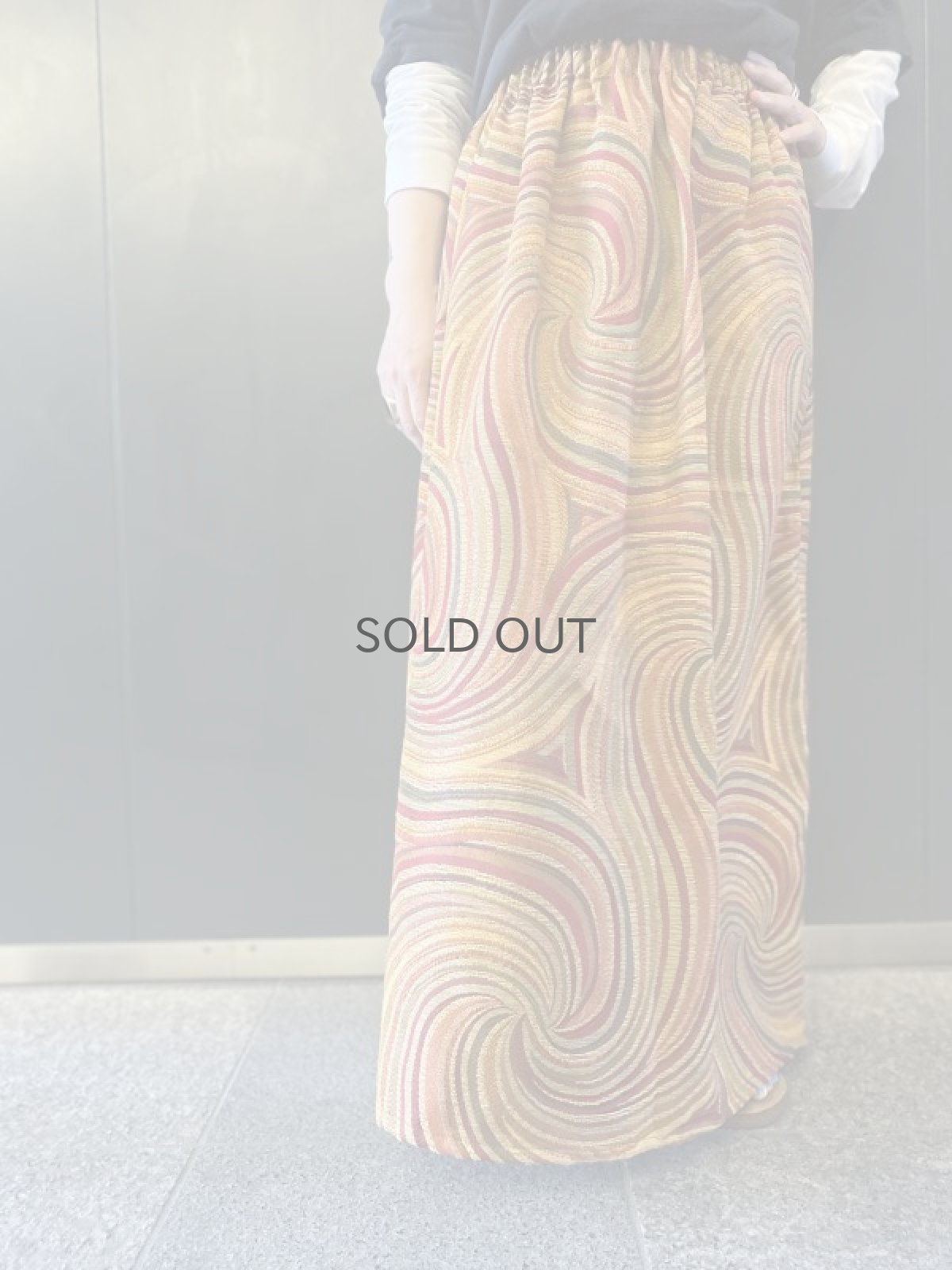 画像9: 【Wiz&Witch】OLD RUG LONG SKIRT / FREE (9)