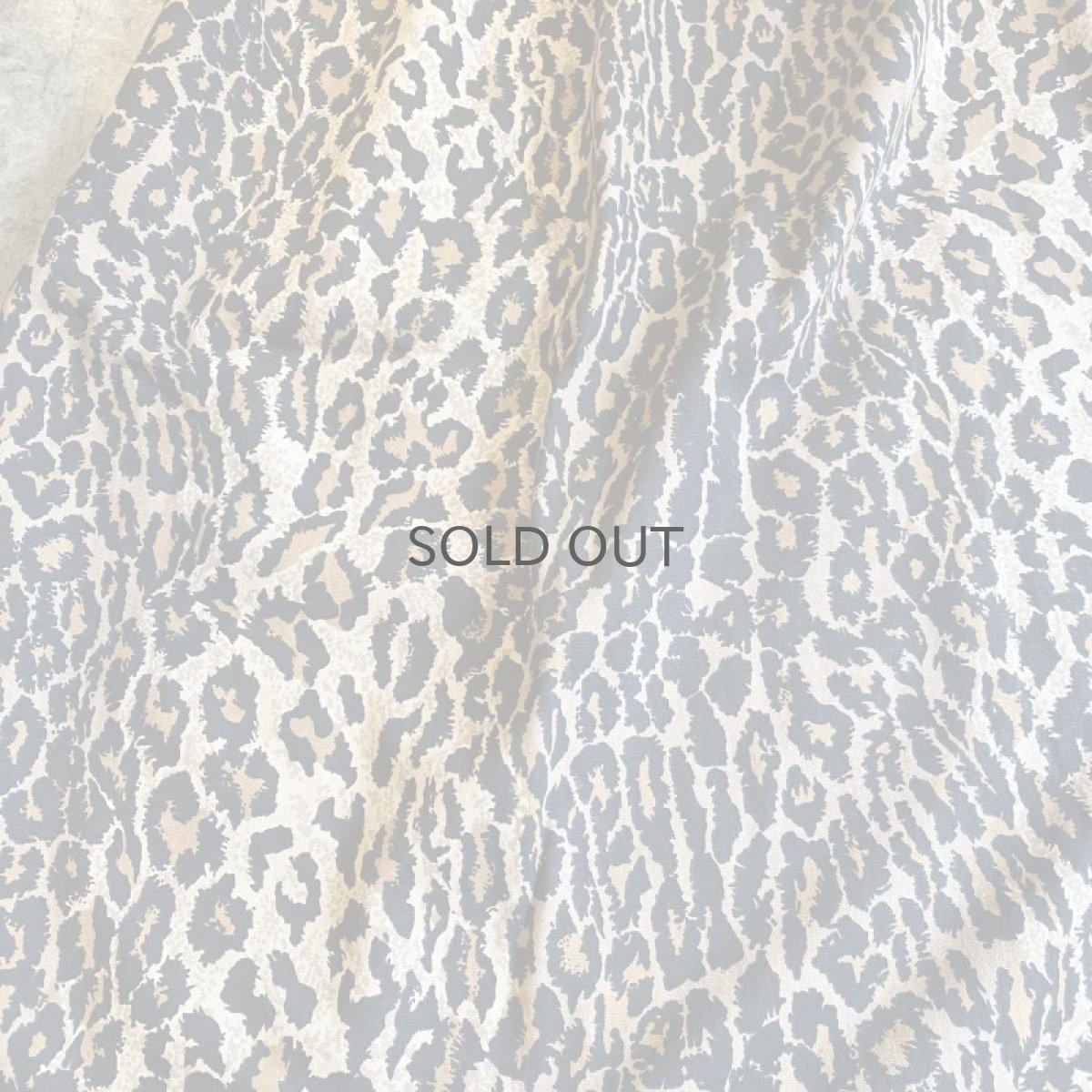 画像6: 【Wiz&Witch】OLD FABRIC LEOPARD SKIRT / FREE (6)