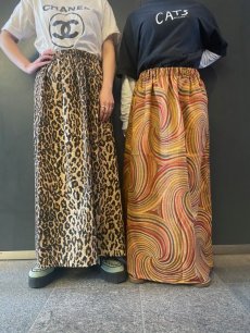 画像9: 【Wiz&Witch】OLD FABRIC LEOPARD SKIRT / FREE (9)