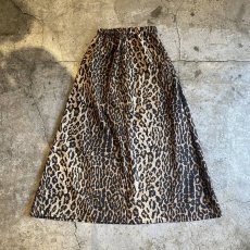 画像2: 【Wiz&Witch】OLD FABRIC LEOPARD SKIRT / FREE (2)