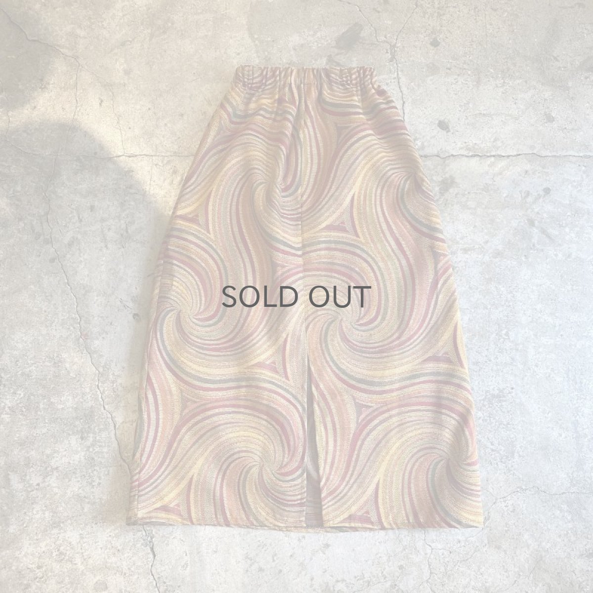 画像2: 【Wiz&Witch】OLD RUG LONG SKIRT / FREE (2)