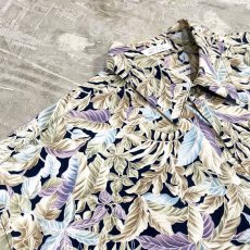 画像3: OLD BOTANICAL PATTERN S/S SHIRT / Mens L (3)