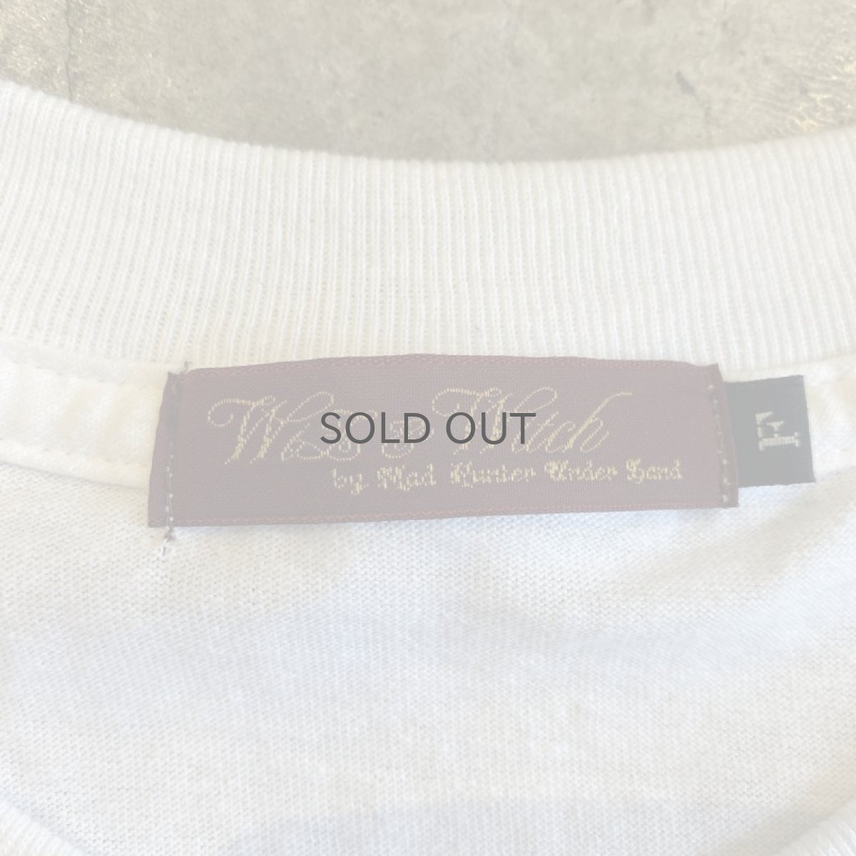 画像9: 【Wiz&Witch】"OUT STITCH" CA LOSANGELES TEE / OS (9)