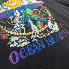 画像5: 90's "THE BLACK OCEAN BEACH" CHESHIRE CAT TEE / Mens XL / MADE IN USA (5)