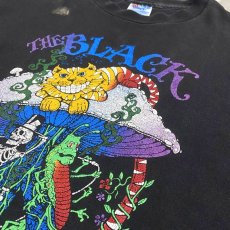 画像4: 90's "THE BLACK OCEAN BEACH" CHESHIRE CAT TEE / Mens XL / MADE IN USA (4)