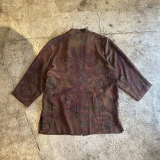 画像2: ART PATTERN SEE THROUGH JACKET / Ladies L (2)