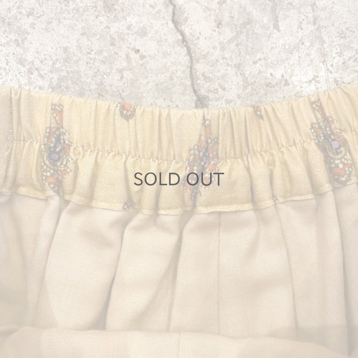 画像7: ALL OVER PATTERN WIDE PANTS / W24~W28 (7)