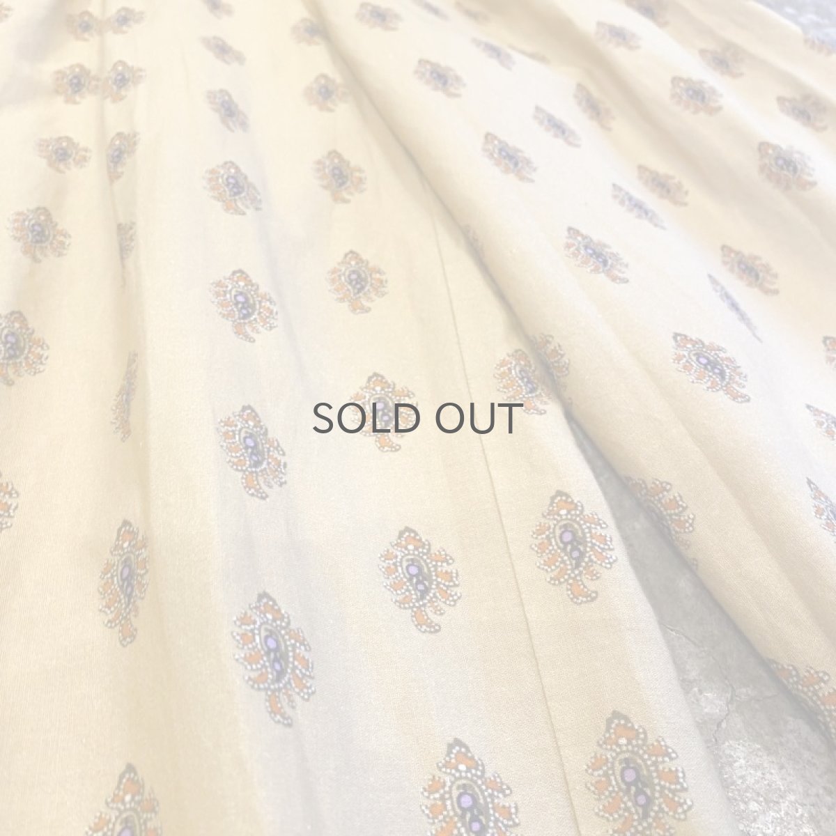 画像5: ALL OVER PATTERN WIDE PANTS / W24~W28 (5)