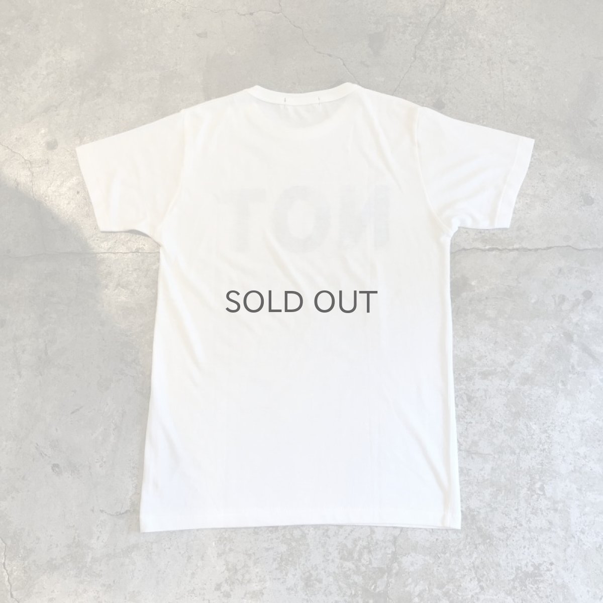 画像2: 【Wiz&Witch】"NOT" LOGO PRINT S/S TEE / Ladies L (2)