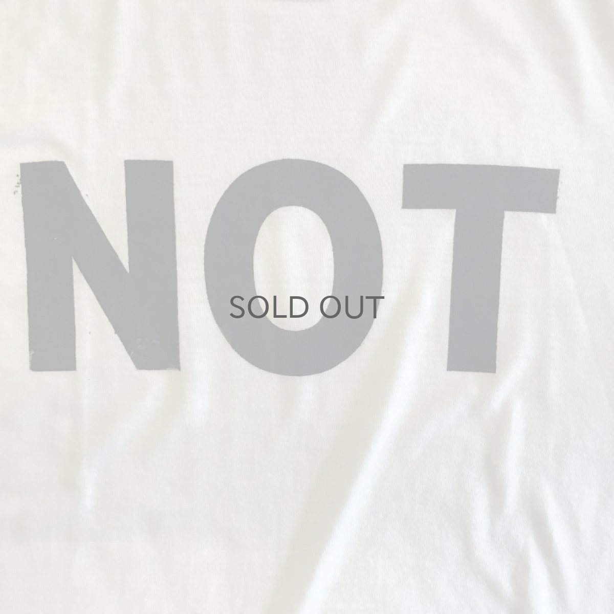 画像7: 【Wiz&Witch】"NOT" LOGO PRINT S/S TEE / Ladies L (7)