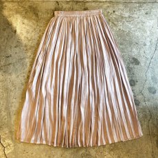 画像2: LUSTER COLOR PLEATED SKIRT / W25~W34 (2)