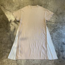 画像1: SIDE PLEATED TEE ONE-PIECE / Ladies M (1)