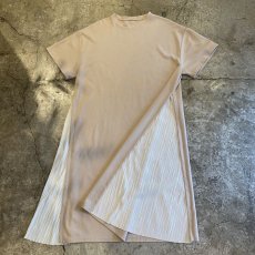 画像3: SIDE PLEATED TEE ONE-PIECE / Ladies M (3)